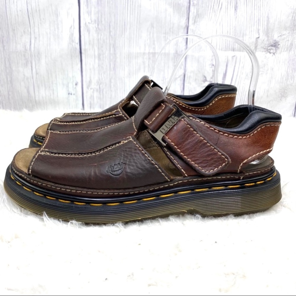 Dr. Marten-Leather Sandals Airwair Sling Back